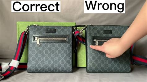 mens gucci messenger bag fake|Gucci Bag Authentication: 8 Steps To Spot a Fake – Bagaholic.